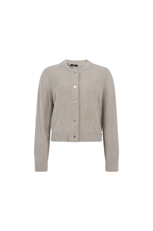Vest Cloe Knopen Khaki