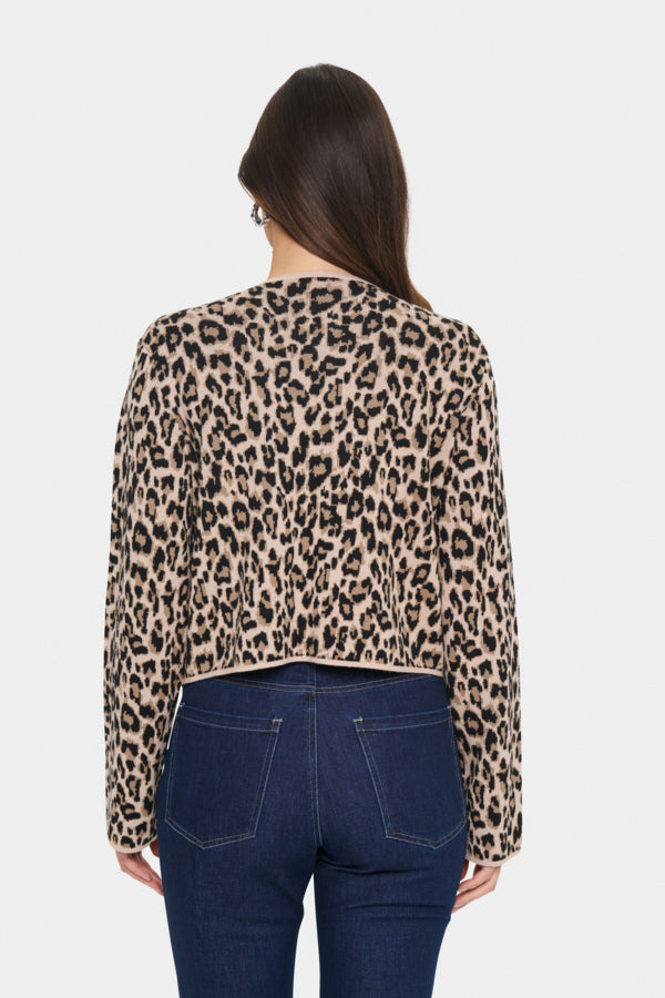 Vest Lydia Zakken Luipaard