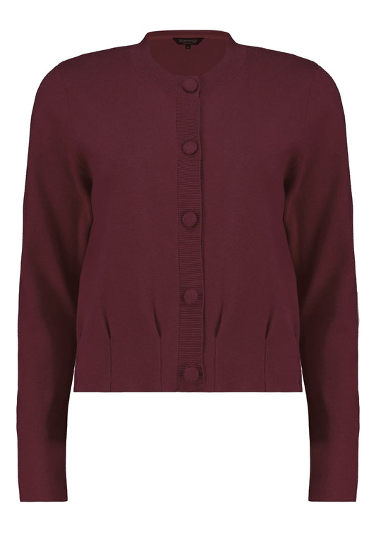 VestTaillePlooiBordeauxRood__1