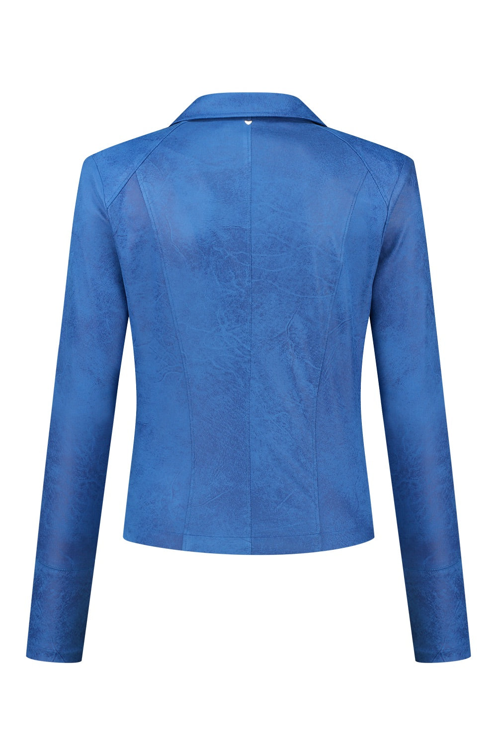 Zipper Biker Electric Blue
